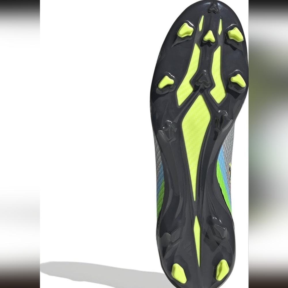 Adidas X Speedportal.3 Soccer Cleats- SILVER METALLIC/CORE BLACK/SOLAR YELLOW - Picture 5 of 5